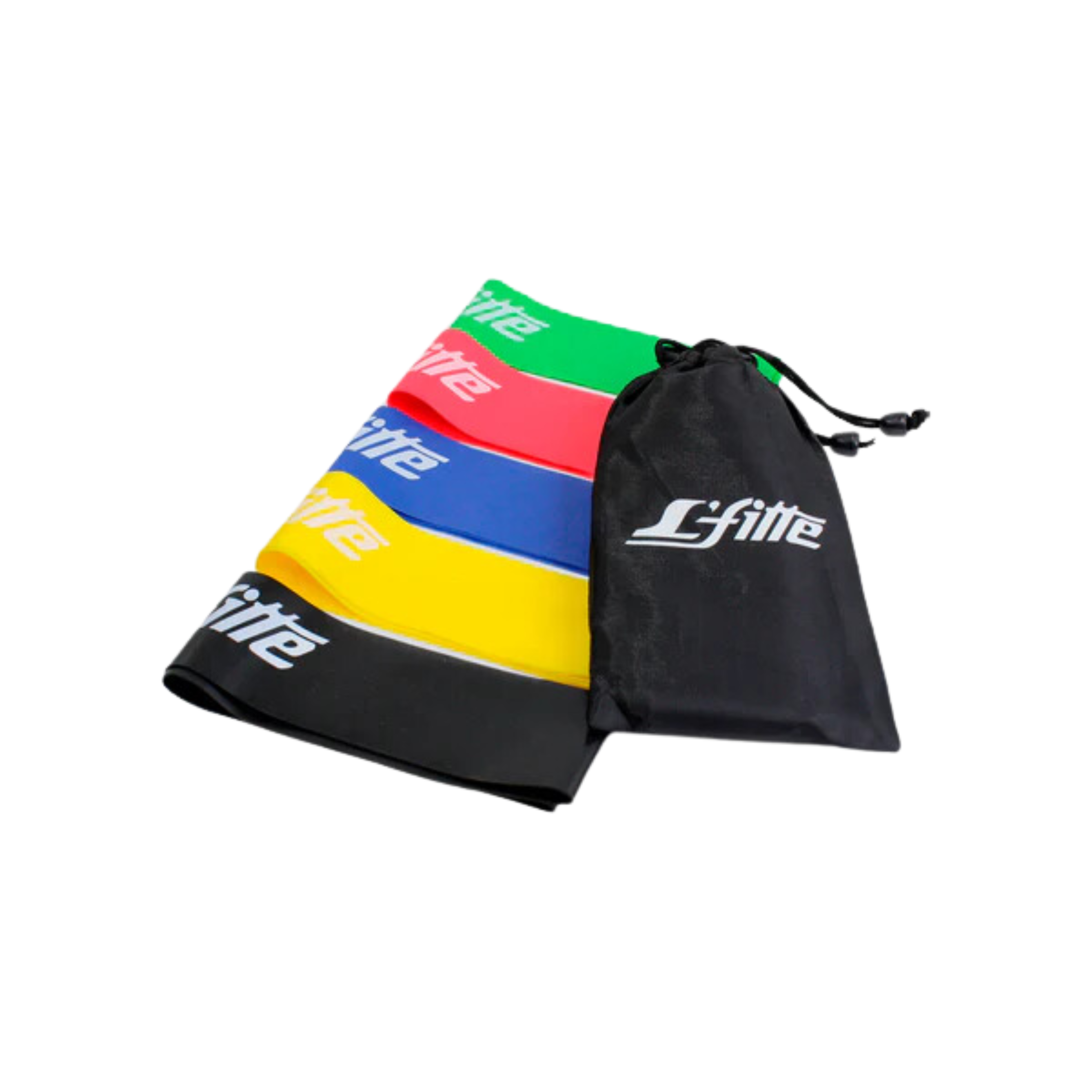 Set de ligas de diferentes tensiones marca L´FITTE con estuche.