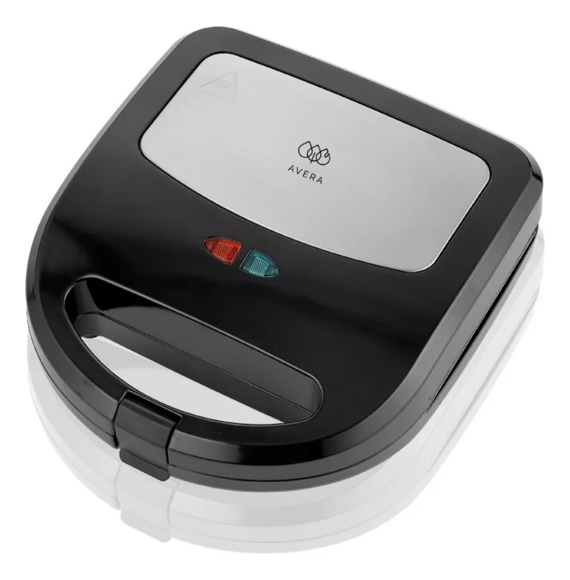 Avera Sandwichera 5 En 1 Con Distintos Moldes Waflera Sw01 Color Negro