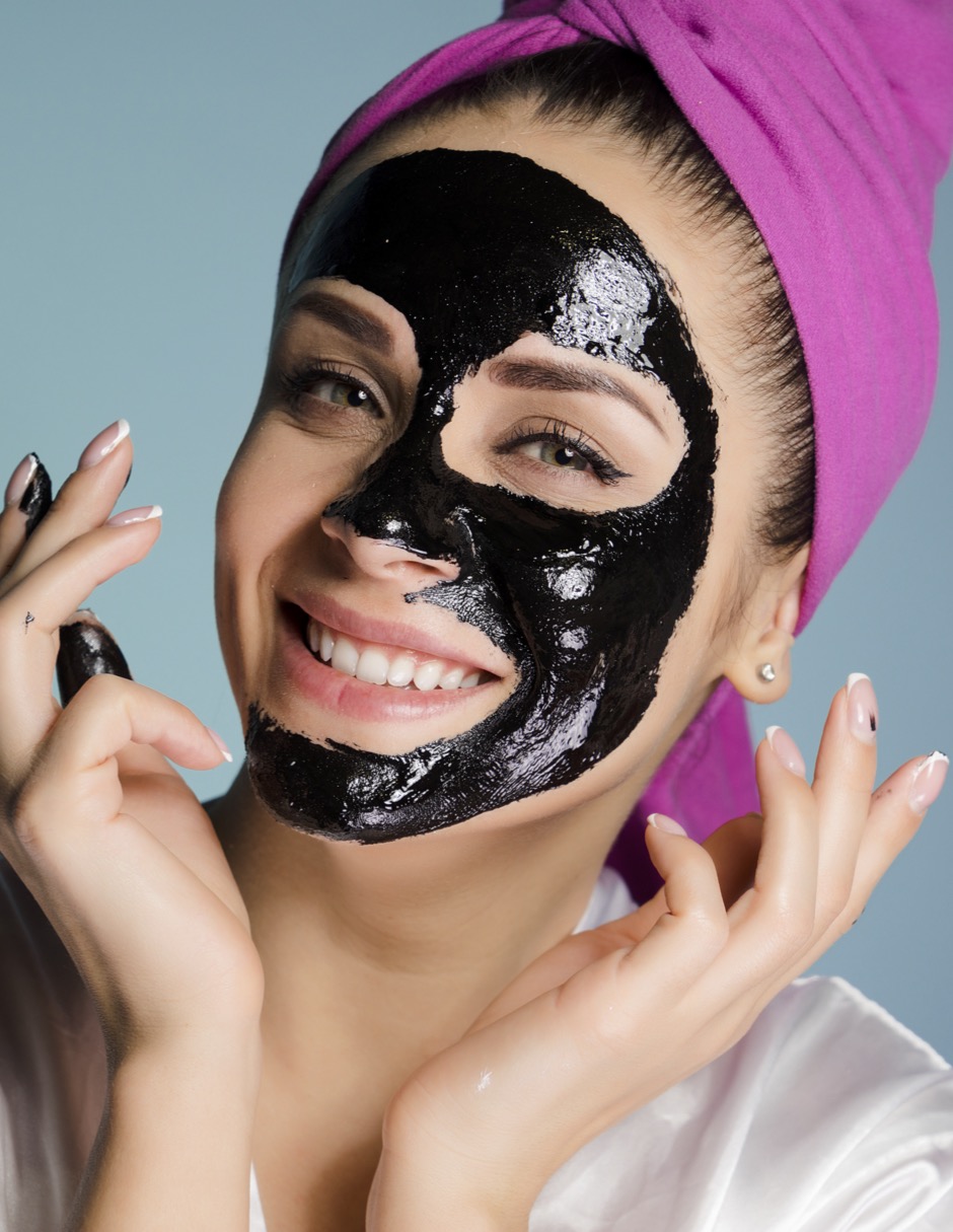 Mascarilla Natural de carbon activado -  removedor de puntos Negros