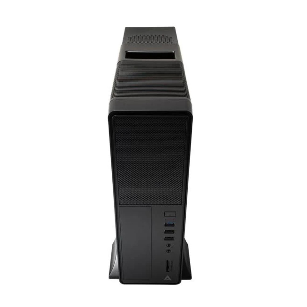 Gabinete Acteck BROKK Slim GI002, Midi-Tower, ITX/Micro-ATX, USB 2.0/3.1, con Fuente de 500W, 1 Ventilador Instalado, Negro. 
