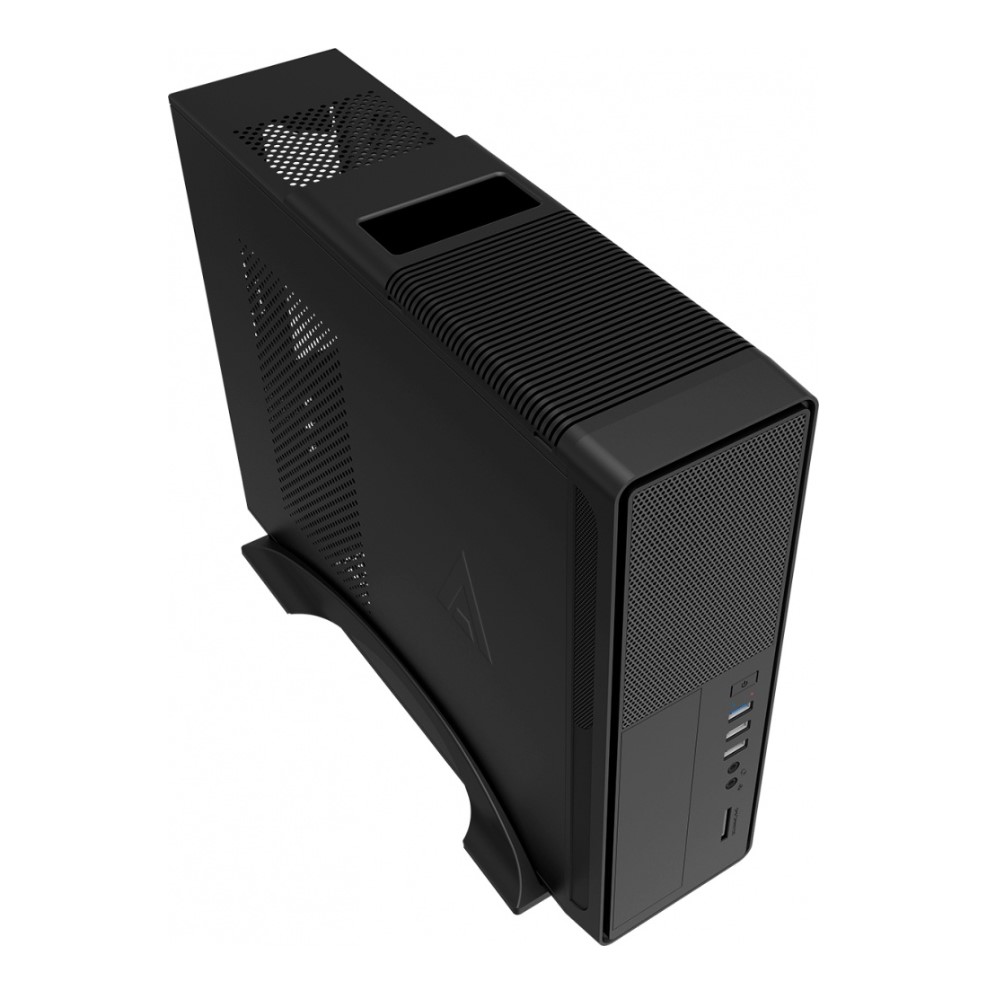 Gabinete Acteck BROKK Slim GI002, Midi-Tower, ITX/Micro-ATX, USB 2.0/3.1, con Fuente de 500W, 1 Ventilador Instalado, Negro. 