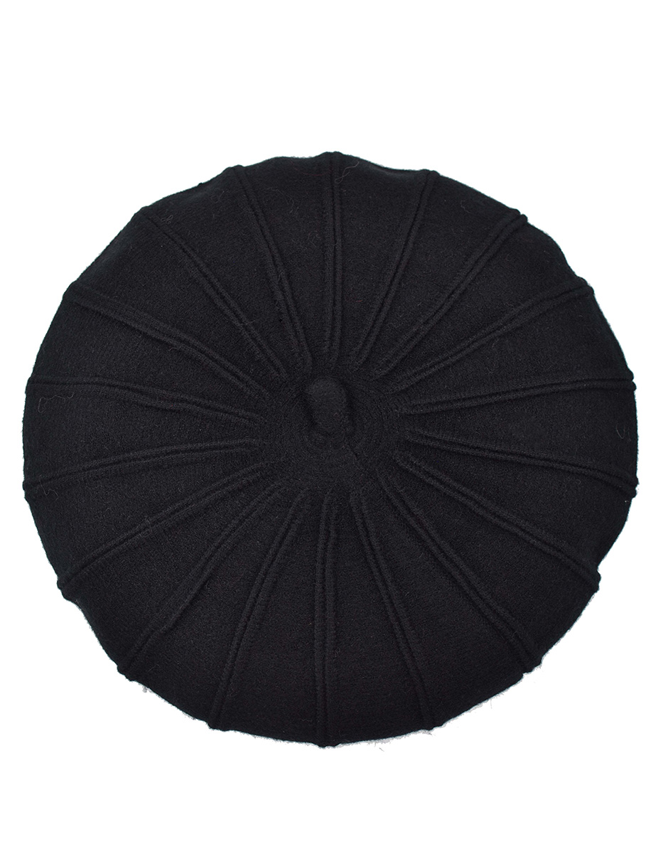 Boina Francesa Color Negro