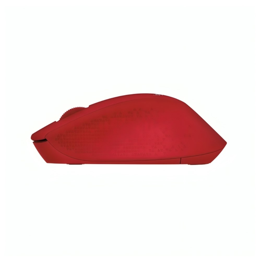 Mouse Logitech Óptico M280, Inalámbrico, 1000DPI, USB, Rojo. 