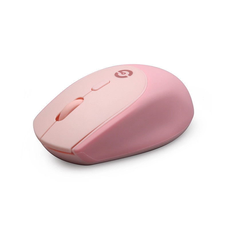 Mouse Getttech Óptico GAC-24404, Inalámbrico, 1600DPI, Rosa