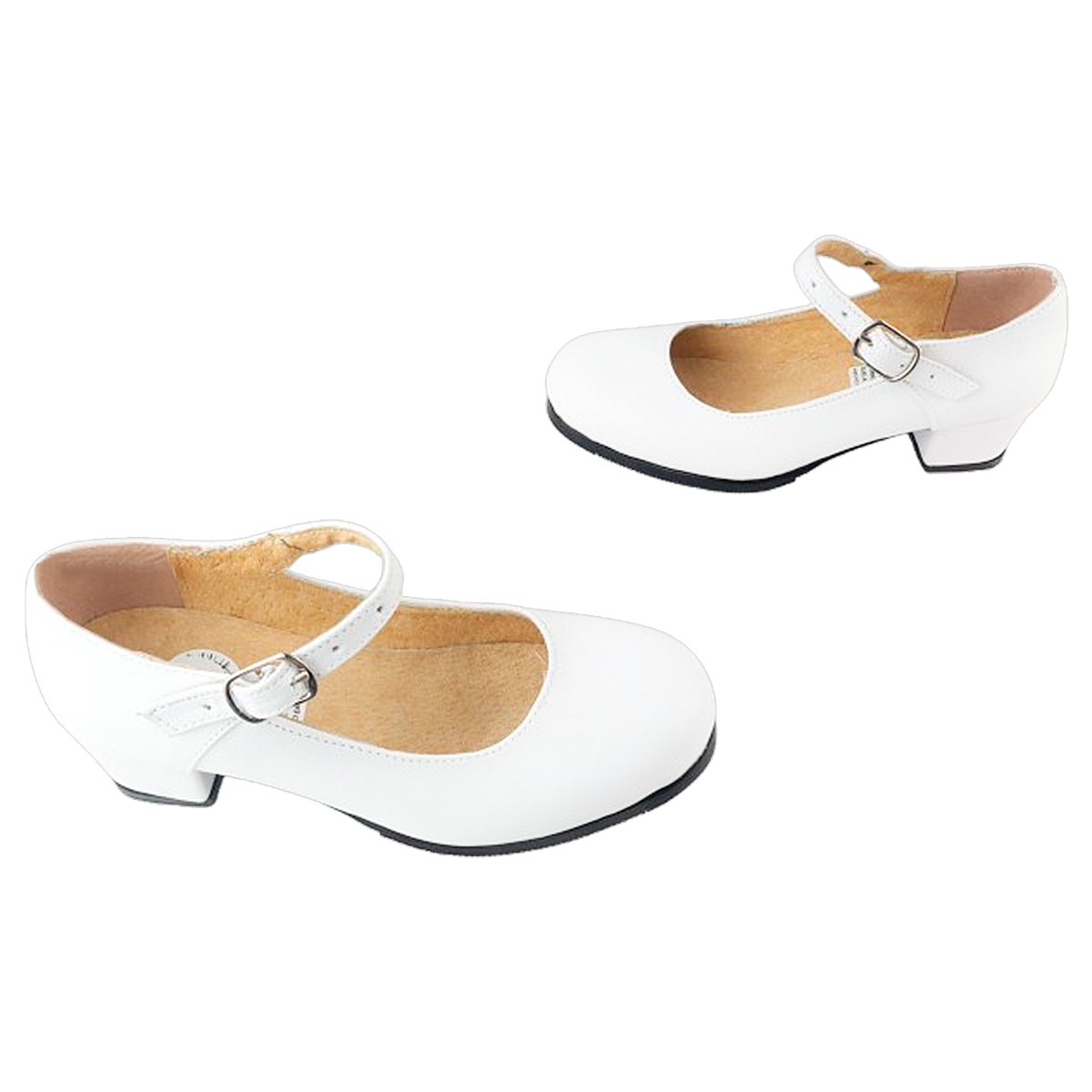 Zapato Danza Folklorica Regional Baile Niña 100% Piel 145-B