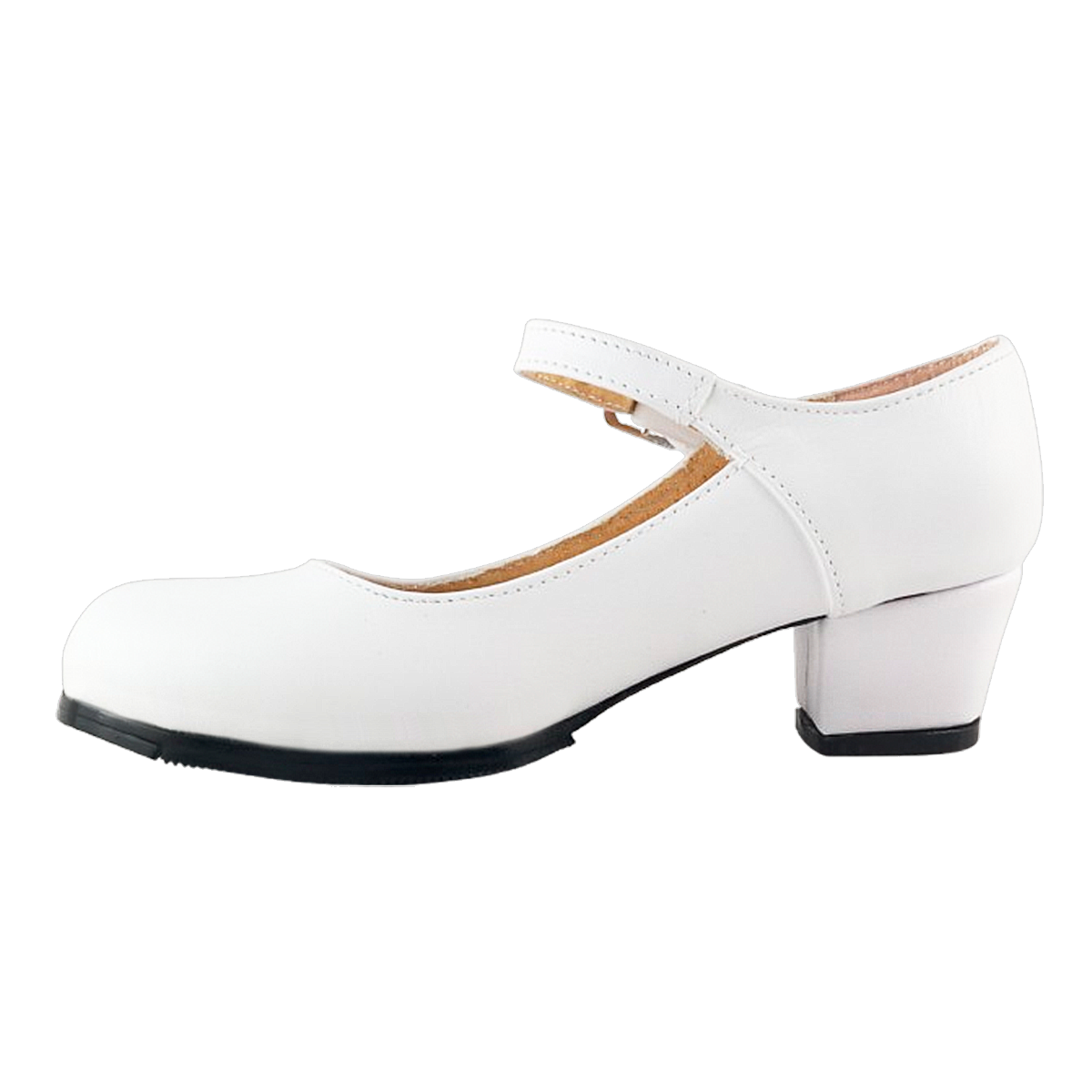 Zapato Danza Folklorica Regional Baile Niña 100% Piel 145-B