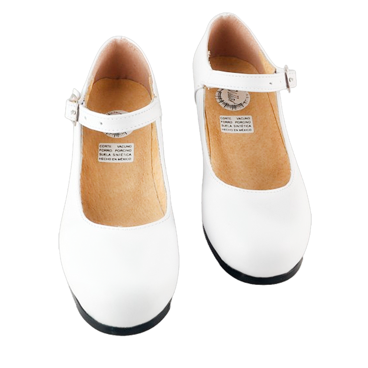 Zapato Danza Folklorica Regional Baile Niña 100% Piel 145-B