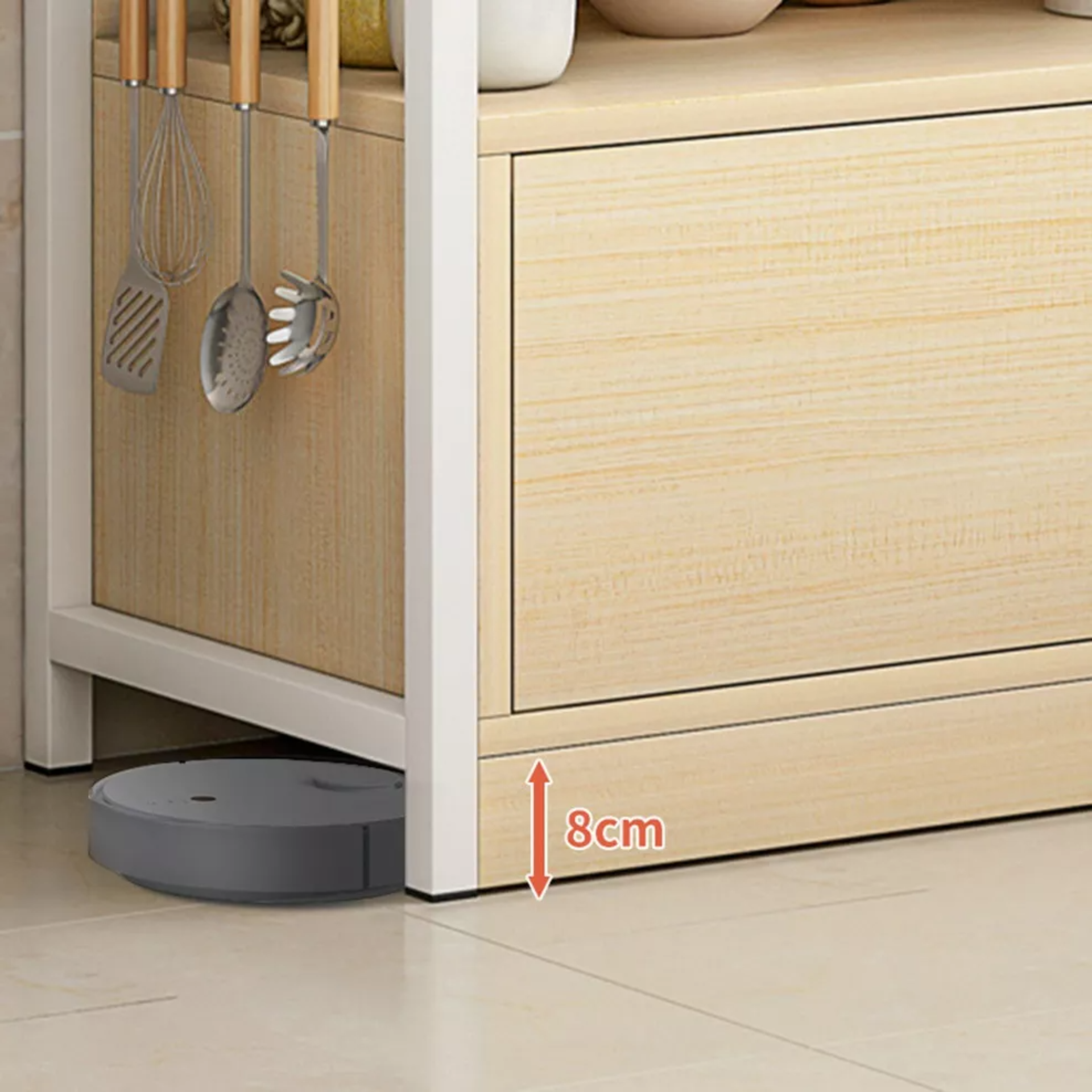 Rack Mueble Organizador Multiusos Cocina Moderno Microondas