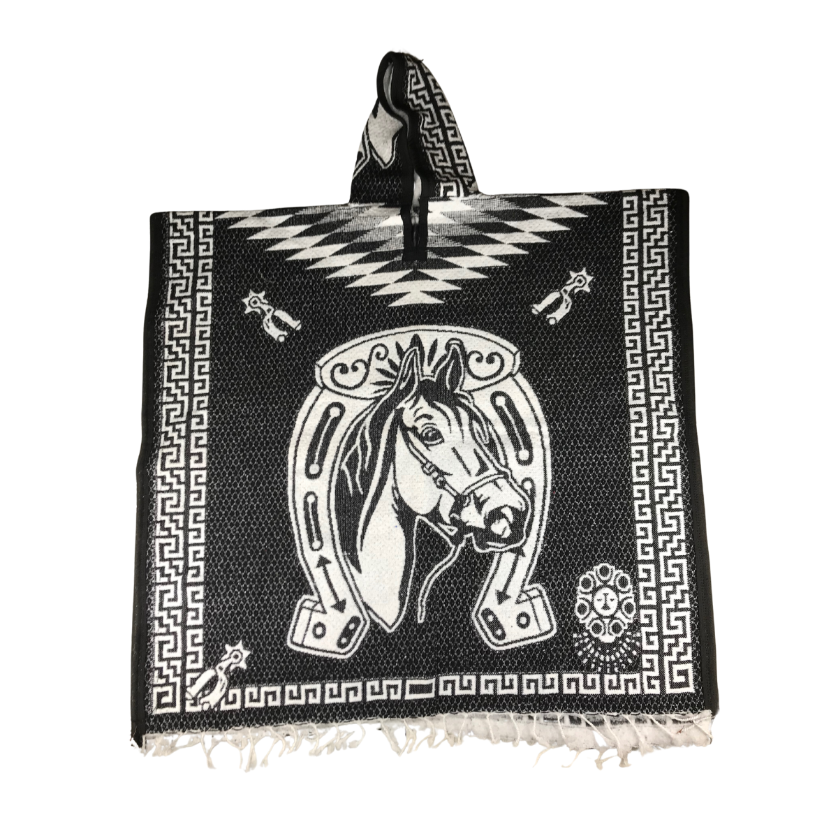 Poncho Gabán Mexicano De Hombre Jorongo