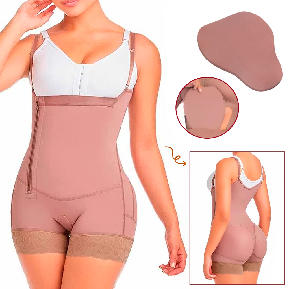 Faja Colombiana Reductora y Moldeadora Body Tipo Short Y De Regalo Tabla Compresion Abdominal Colombiana 