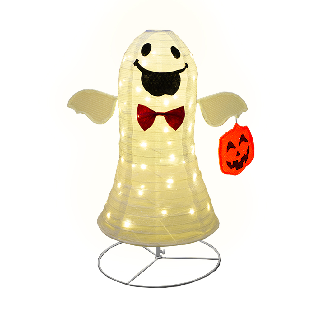  Decoraciones Metalica Halloween con Forma de Fantasma  en 3D Realistas