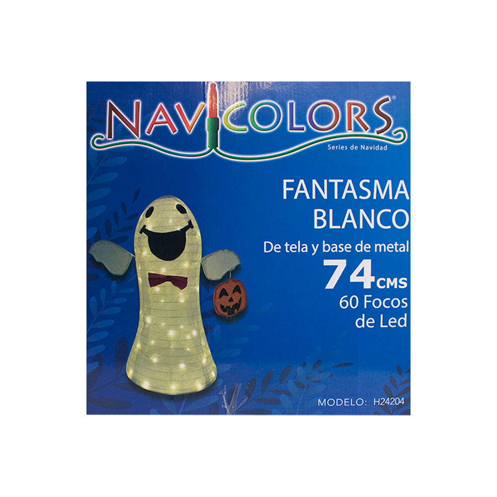  Decoraciones Metalica Halloween con Forma de Fantasma  en 3D Realistas