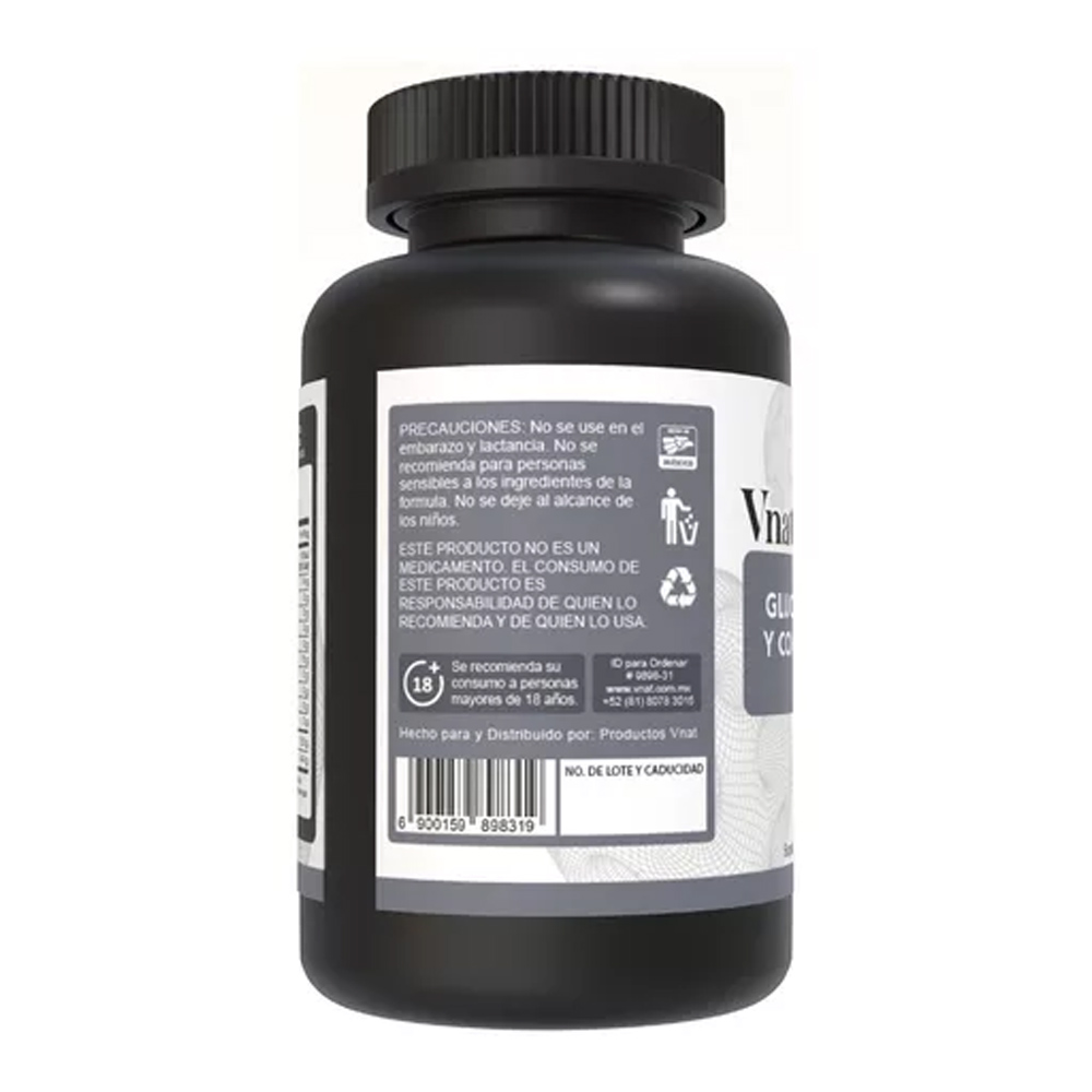 Glucosamina Y Condroitina 1600mg Vnat 120 Capsulas..