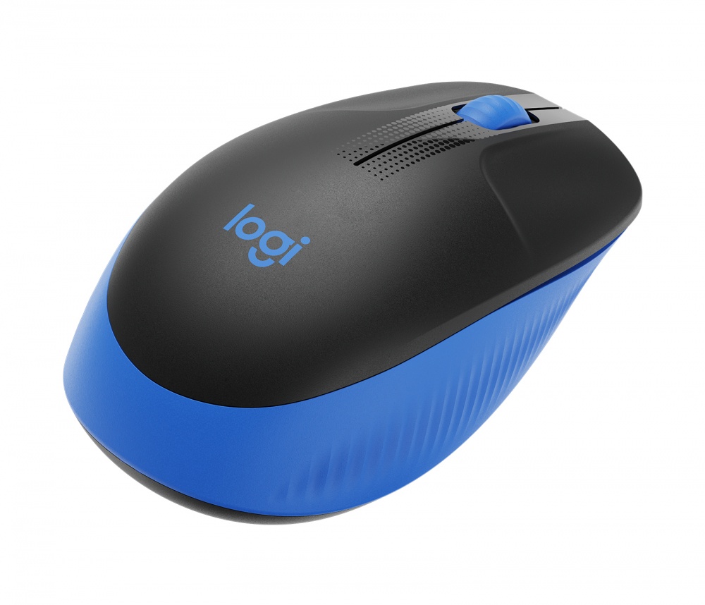 Mouse Logitech Óptico Logitech M190, RF Inalámbrico, 1000DPI, Azul