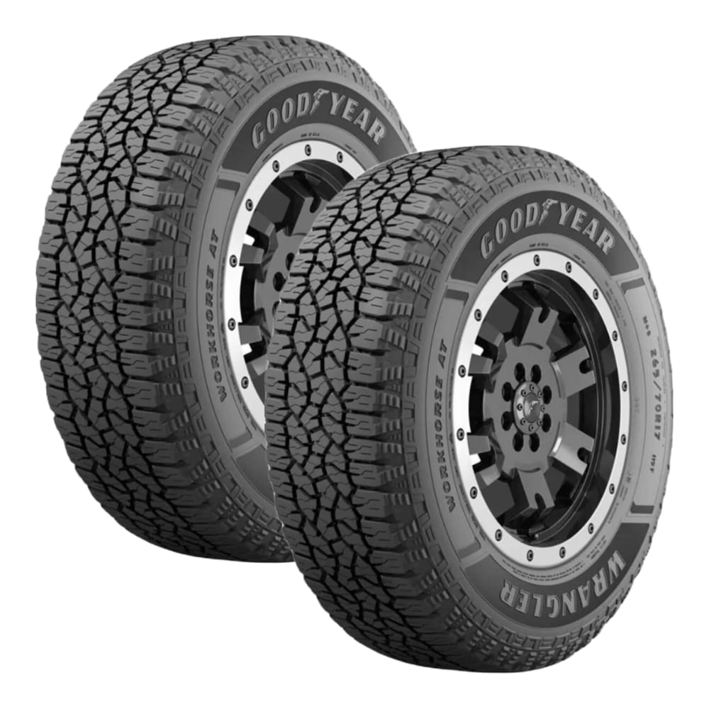 Paquete de 2 Llantas 235/75 R15 GOODYEAR WRANGLER WORKHORSE AT 109S