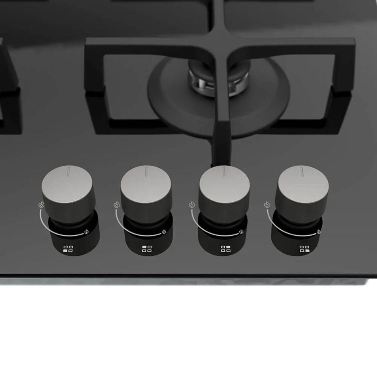 Parrilla Gas Empotre Vitrocerámica Whirlpool GOA6423NB 59 cm 4 Quemadores