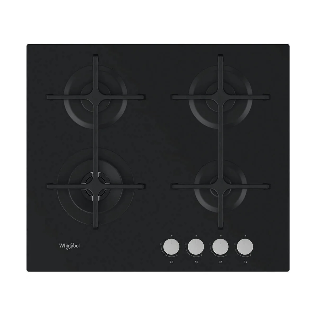 Parrilla Gas Empotre Vitrocerámica Whirlpool GOA6423NB 59 cm 4 Quemadores