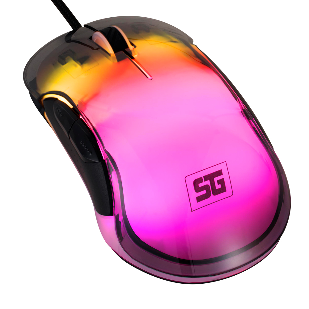 Vorago Start The Game Mo-505 Mouse Gamer 7000 Dpi 7 Modos De Iluminacion Rgb Usb 7 Botones