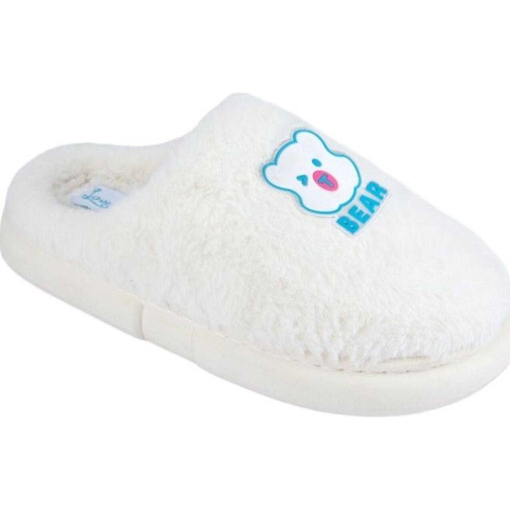 Pantufla para mujer, con estampado de oso y luces, color blanco, marca Love to Lounge 1169142