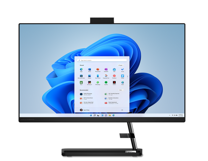 Lenovo IdeaCentre AIO 3 24IAP7 All-in-One 23.8", Intel Celeron 7305 1.10GHz, 8GB, 1TB + 256GB SSD, Windows 11 Home 64-bit, Negro. 