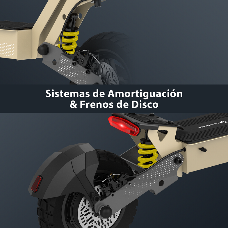 Scooter Eléctrico Plegable Honey Whale H2