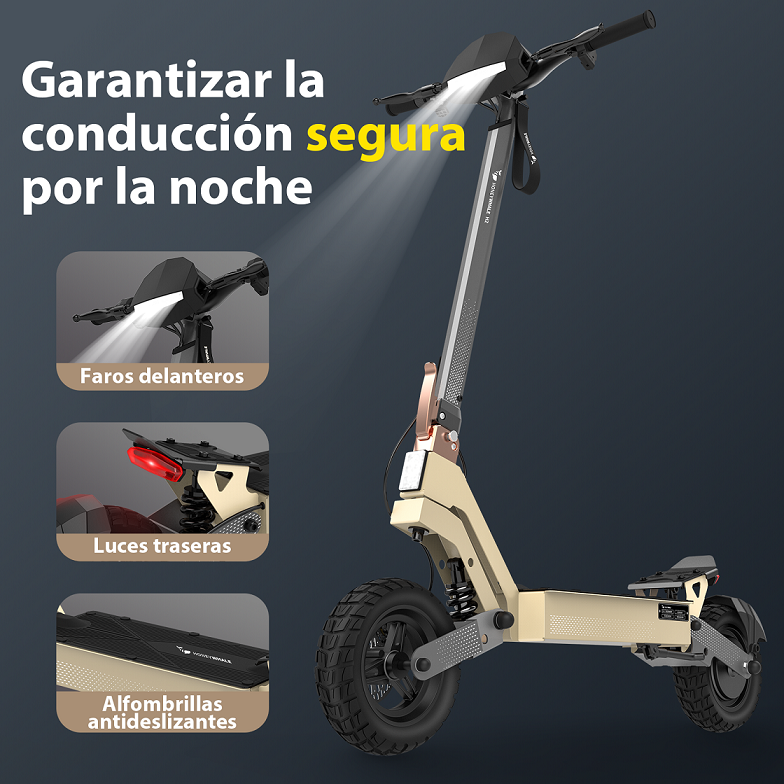 Scooter Eléctrico Plegable Honey Whale H2