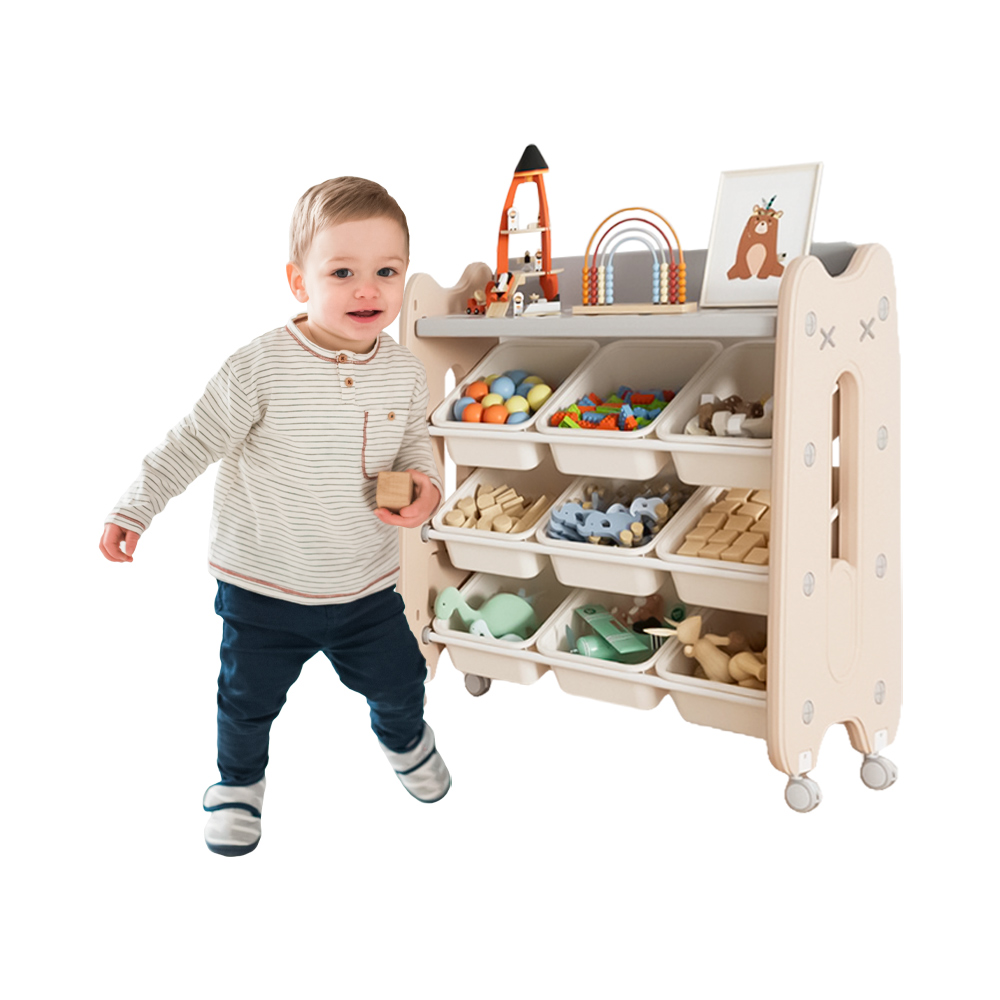 Juguetero organizador 9 cajones montessori 
