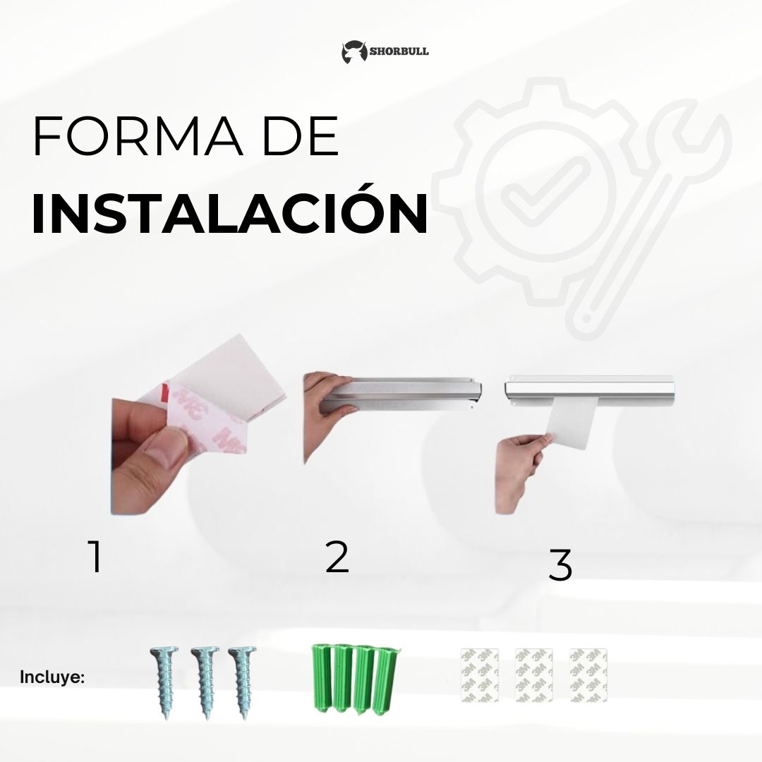 Barra Porta Comandas organizador de pedidos de 60 cm Shorbull 