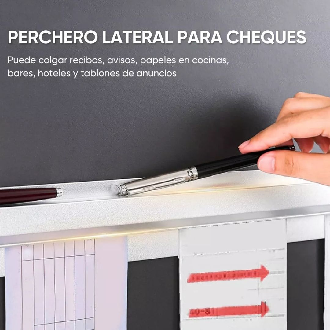 Barra Porta Comandas organizador de pedidos de 60 cm Shorbull 