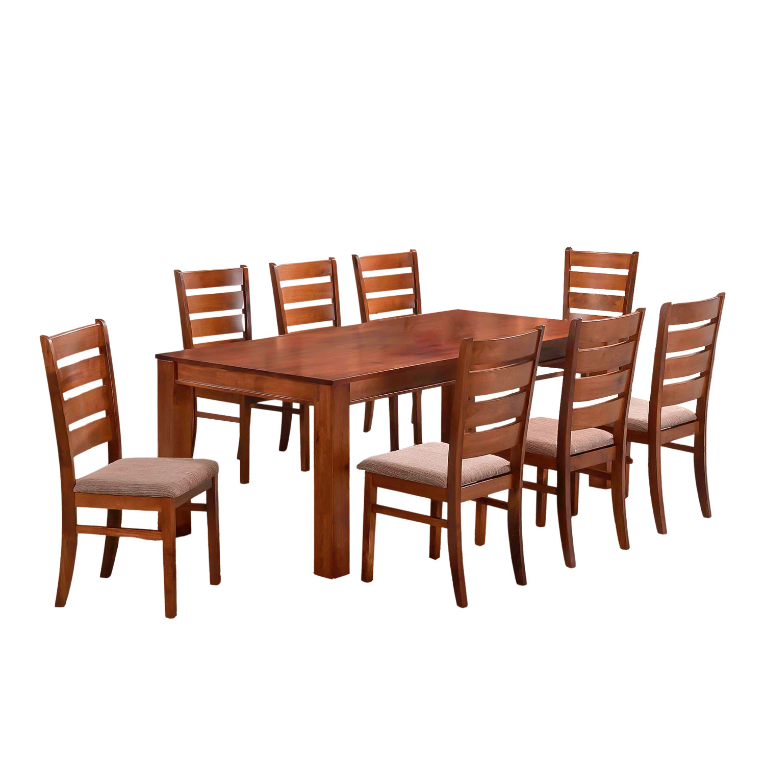Comedor Minimalista de Madera con 8 Sillas Bossa Zurich