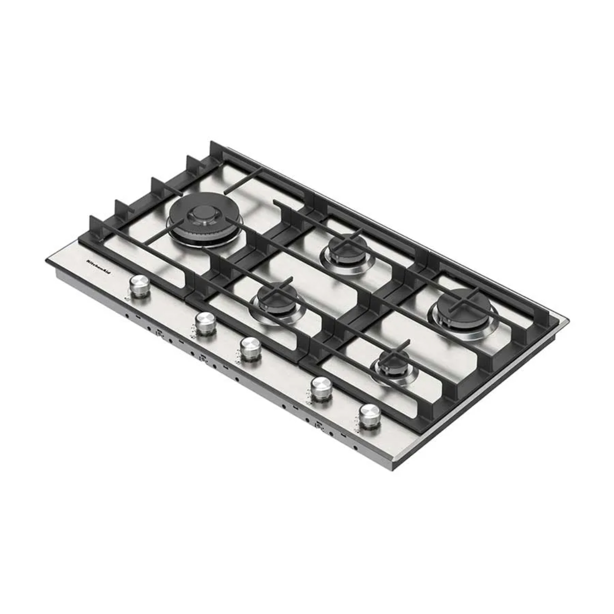 Parrilla Gas Empotre KitchenAid KCGS256KSS de 90 cm en Acero Inox