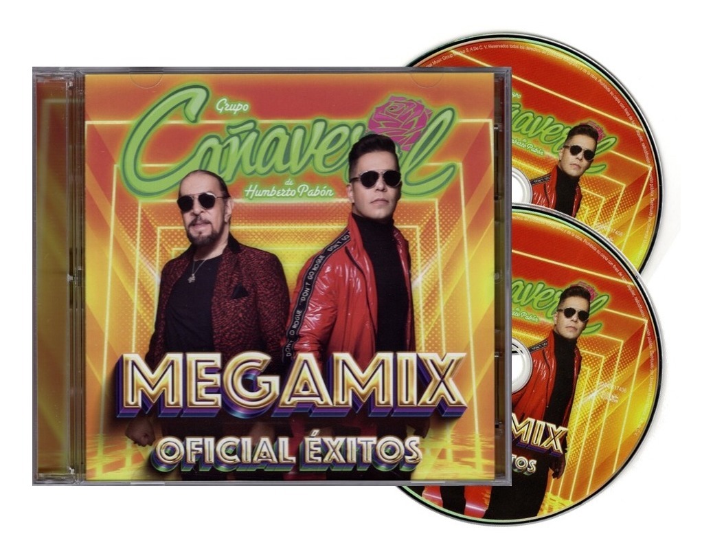 Grupo Cañaveral Megamix Disco Cd + Dvd.