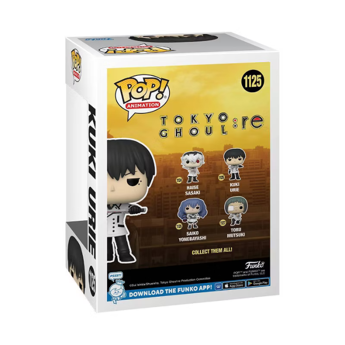 Funko Pop! Animation: Tokyo Ghoul:Re-Kuki Urie #1125