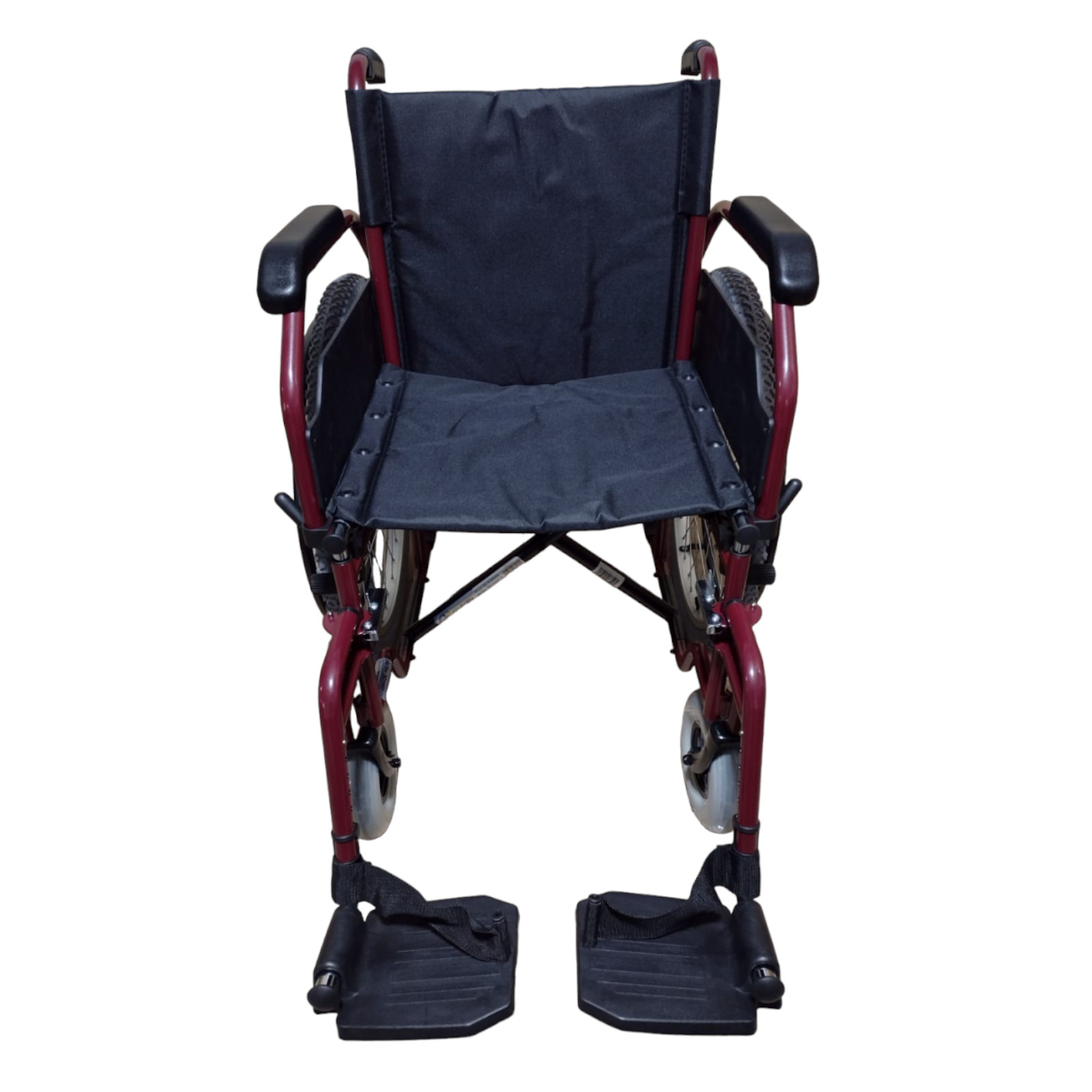 Silla De Ruedas Todo Terreno Descansapies Xtreme 18" ReActiv Roja Lava