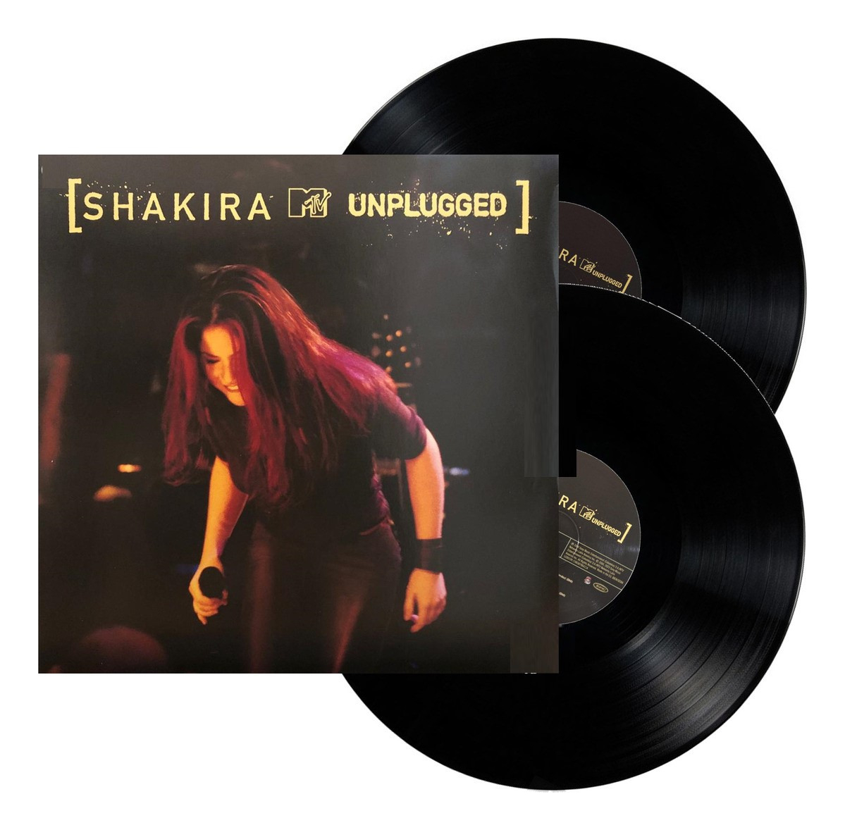 Shakira Mtv Unplugged Black Negro 2 Lp Viny