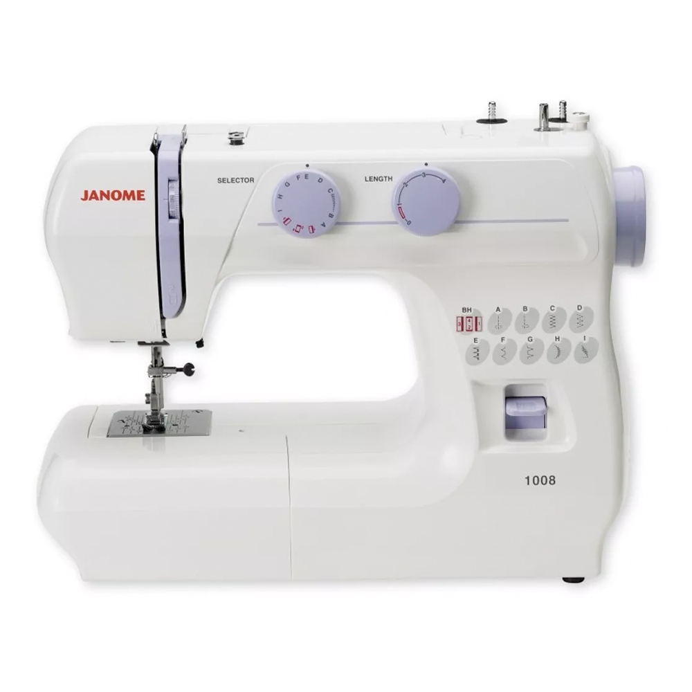 Máquina De Coser Doméstica Mecánica Janome 1008