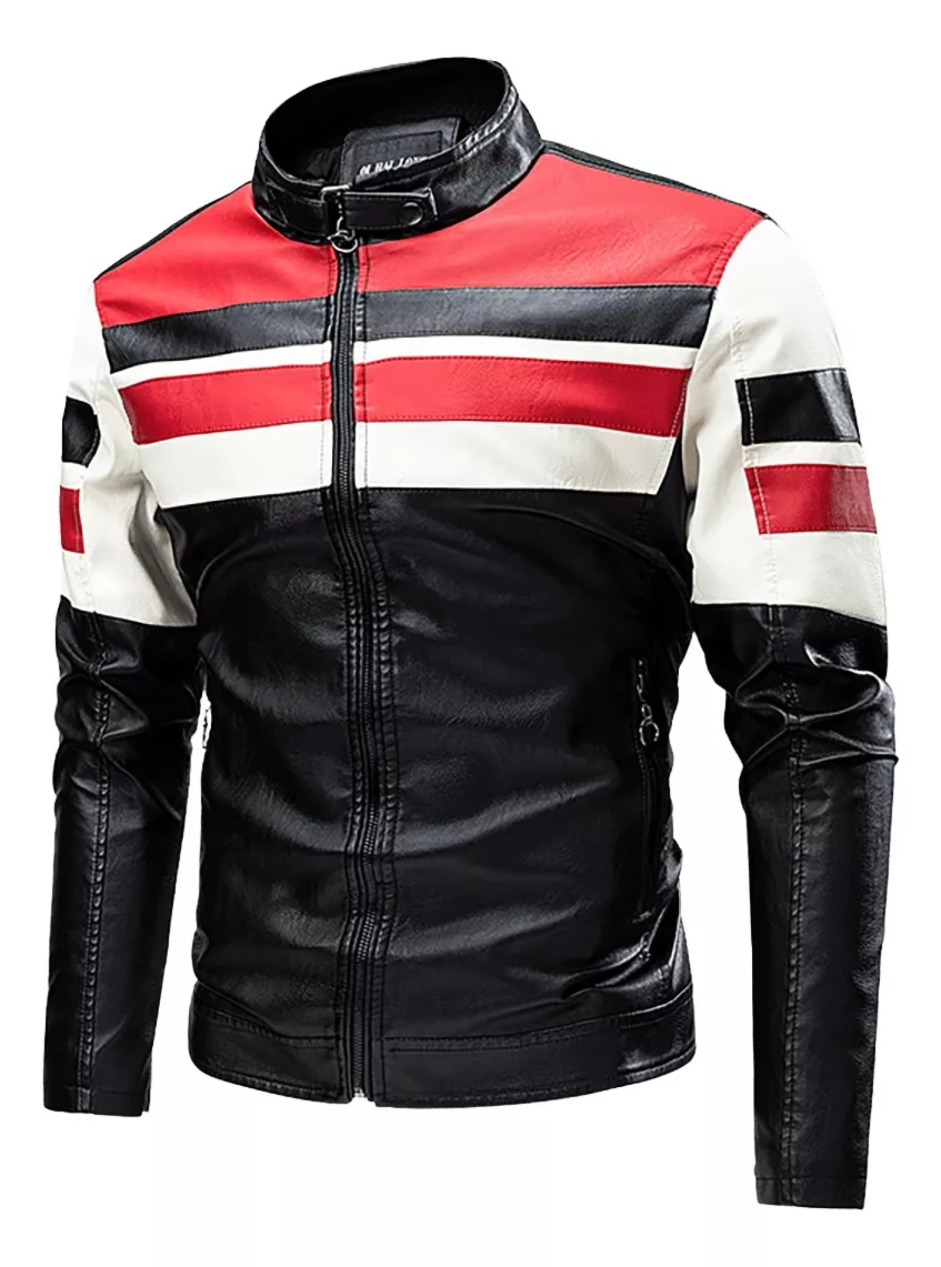 Chamarra Rompevientos Casual De Moda Para Motociclista