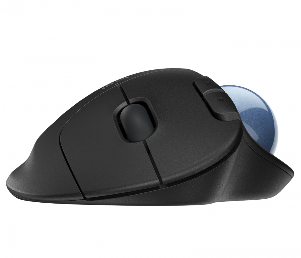 Mouse Ergonómico Logitech Óptico Ergo M575, Inalámbrico, Bluetooth/USB, 2000DPI, Negro
