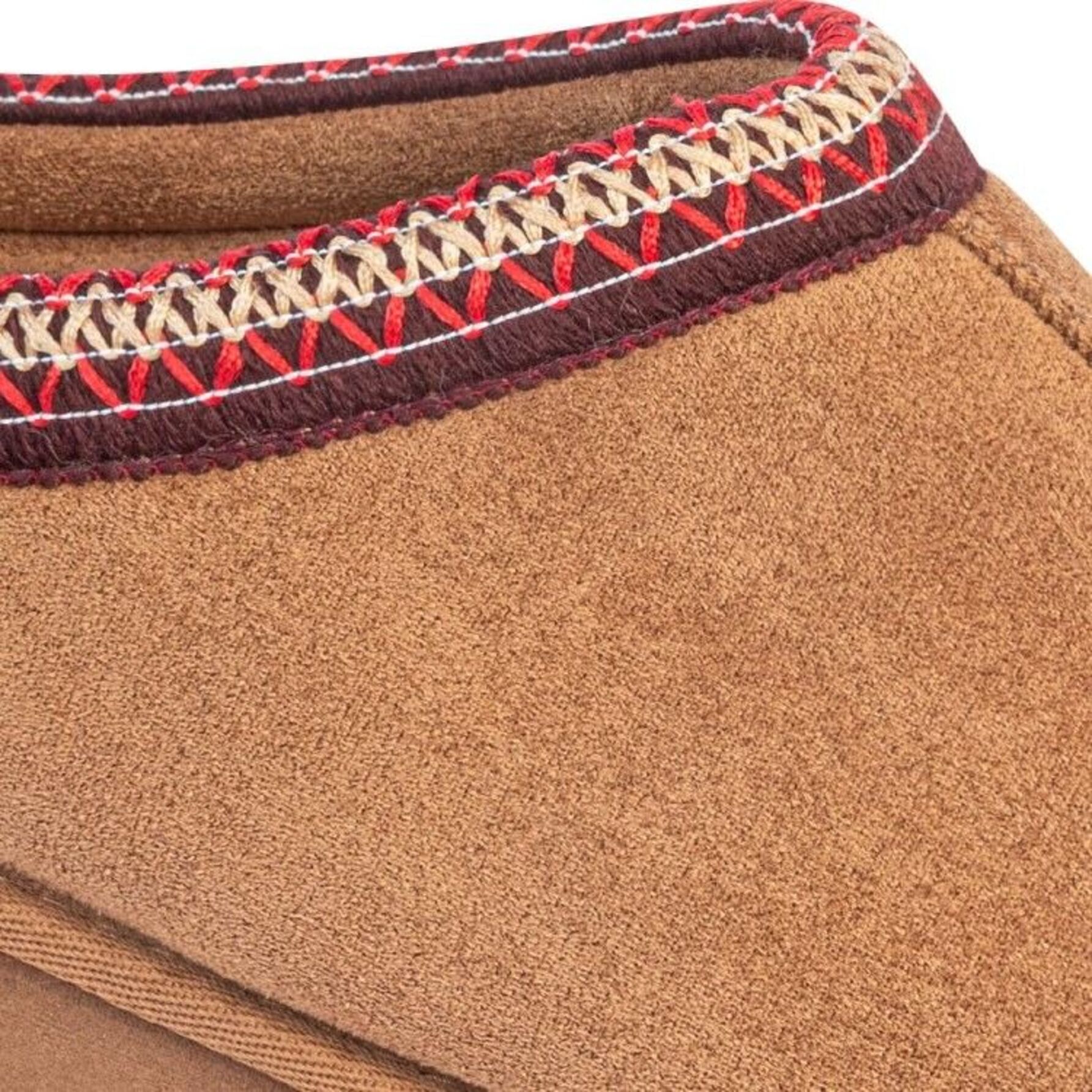 Pantufla para mujer, con plataforma, de peluche, color café, marca Love to Lounge 1140793