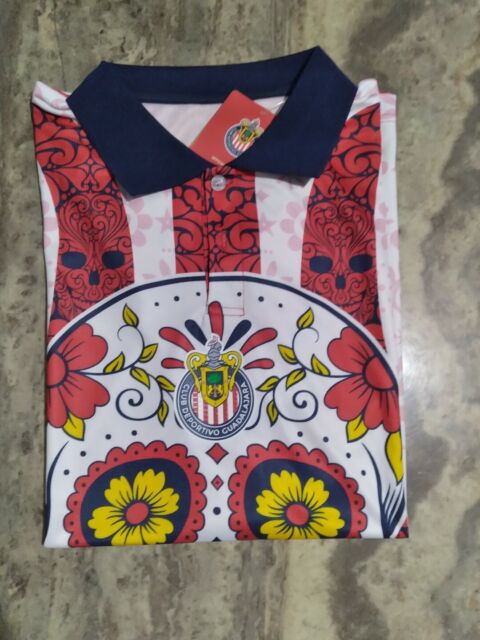 Nuevo! Jersey Chivas Guadalajara Edicion Especial Dia de Muertos Talla XL