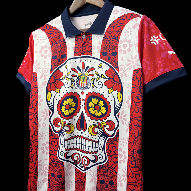 Nuevo! Jersey Chivas Guadalajara Edicion Especial Dia de Muertos Talla XL