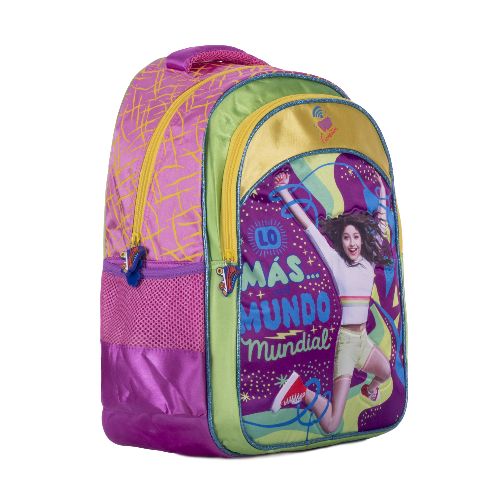 Mochila Soy Luna Escolar Primaria Original Atm