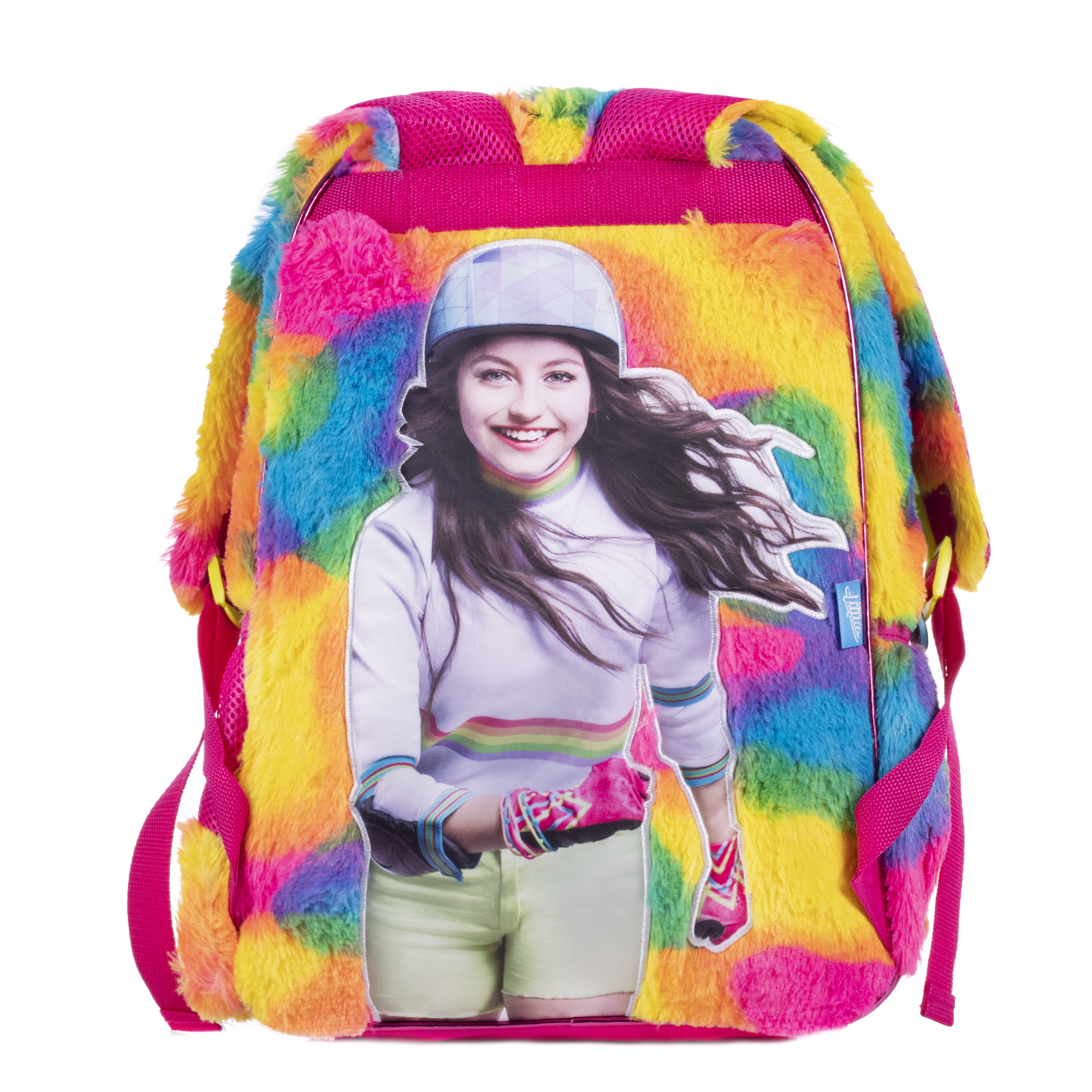 Mochila Backpack Juvenil Soy Luna Roller Peluche Multicolor