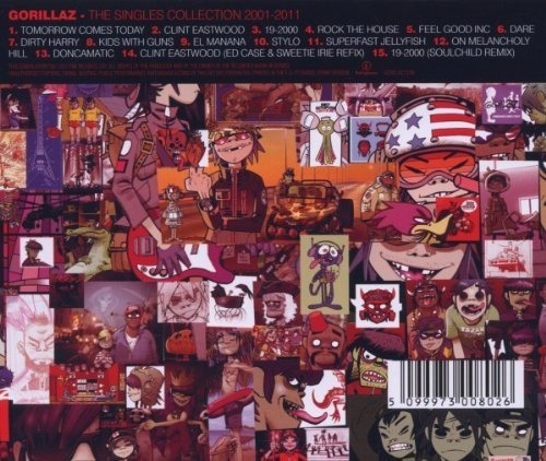 Gorillaz - The Singles Collection 2001 2011 - Disco Cd Nuevo