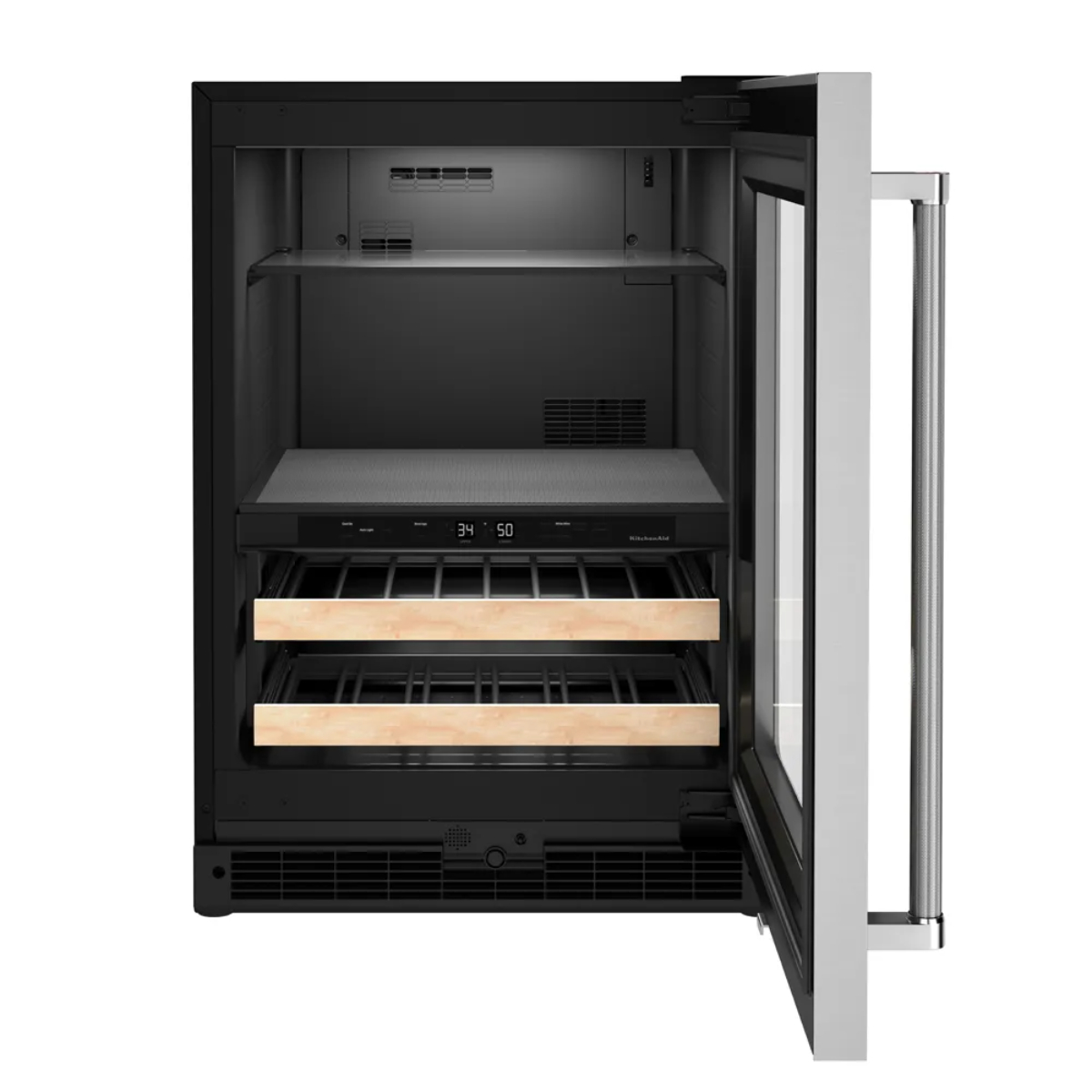 Centro de Bebidas KitchenAid KUBR214KSB de 4.8 Pies Cúbicos