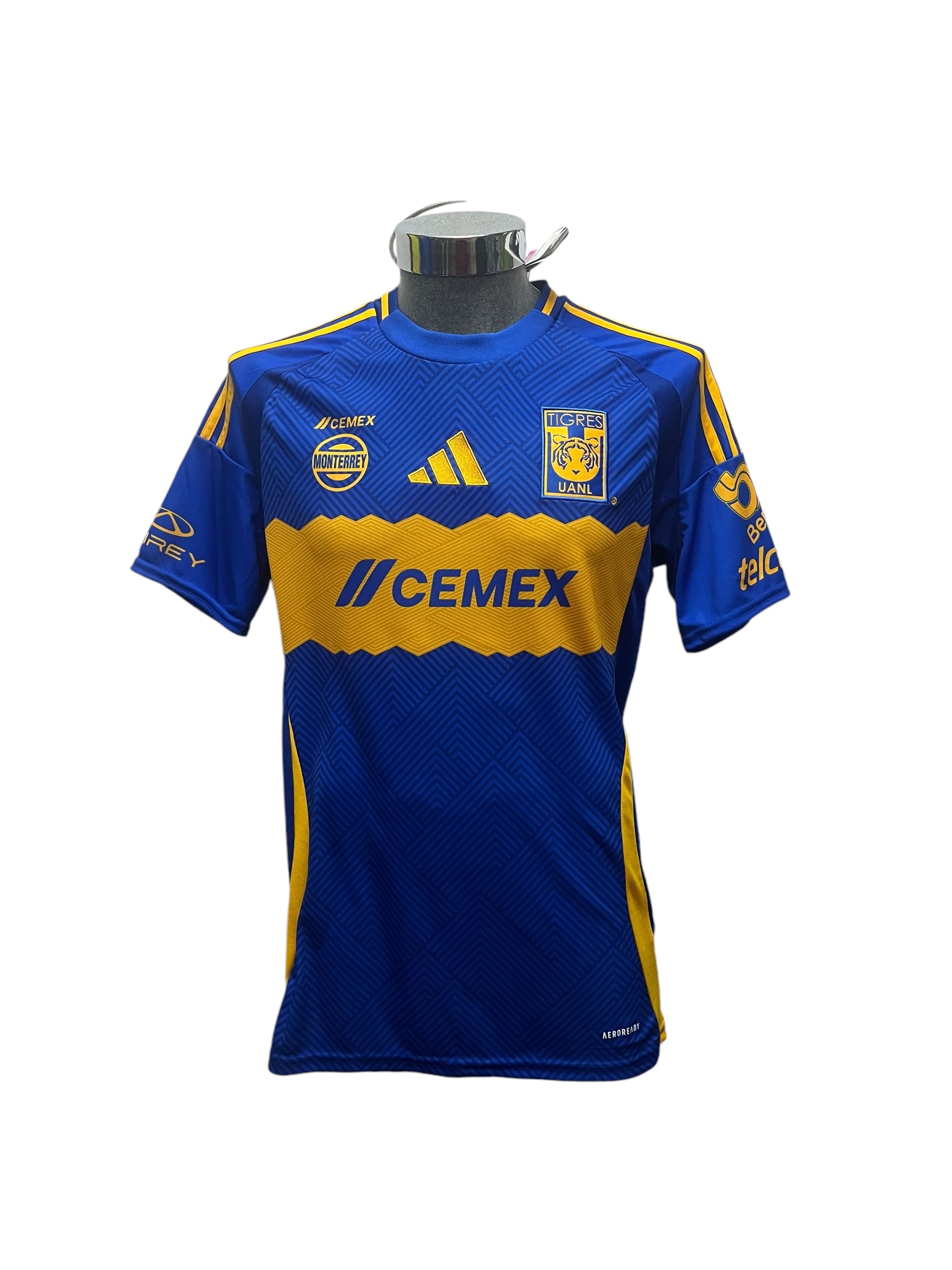 Jersey Original Adidas Tigres de Nuevo León UANL visita 2024-2025