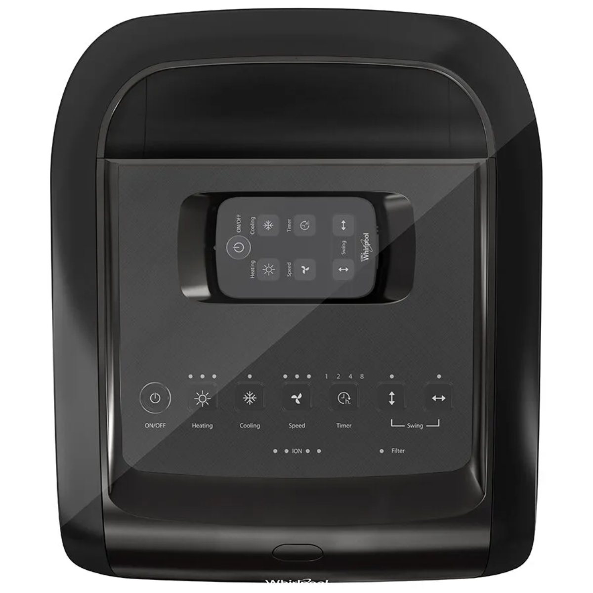 Enfriador de Aire Evaporativo Whirlpool WAC0616B con Calefactor Color Negro