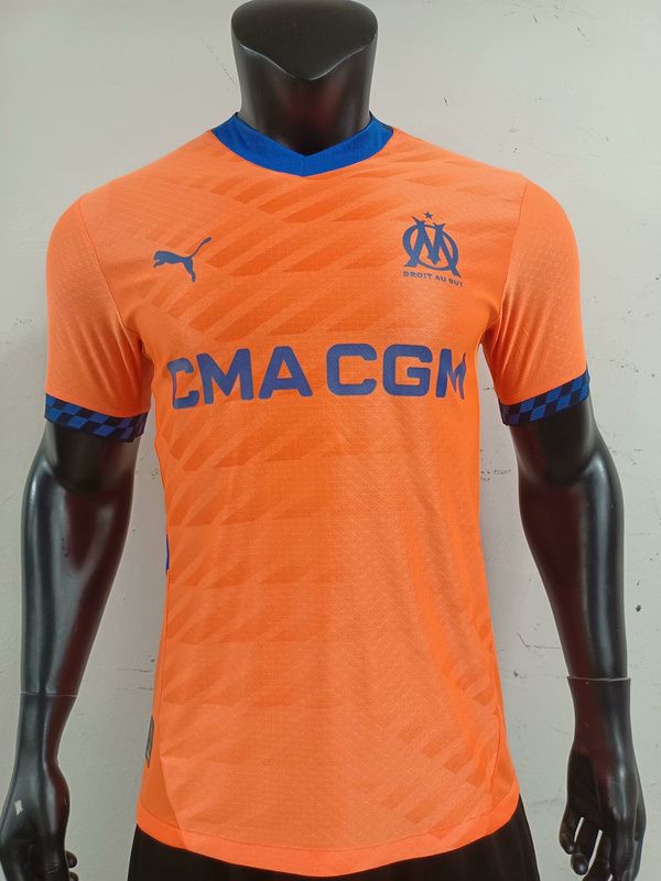Nuevo! Jersey Olympique Olimpique Marseille Marsella 2024/2025 Tercero Naranja Gignac 10 Talla XL
