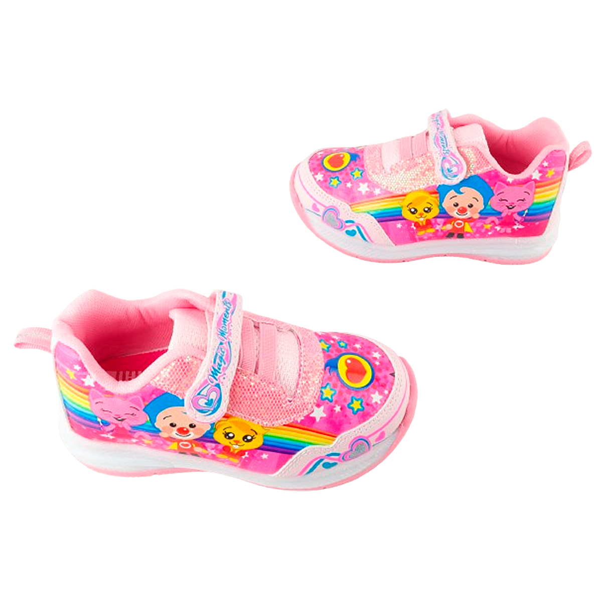 TENIS NIÑA DEPORTIVOS LUCES LED PAYASITO PLIM PLIM MEI LI 877-RP