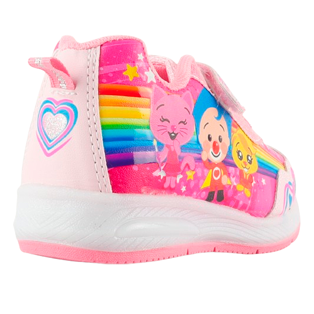 TENIS NIÑA DEPORTIVOS LUCES LED PAYASITO PLIM PLIM MEI LI 877-RP